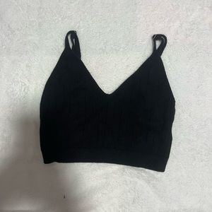 abercrombie black bralette